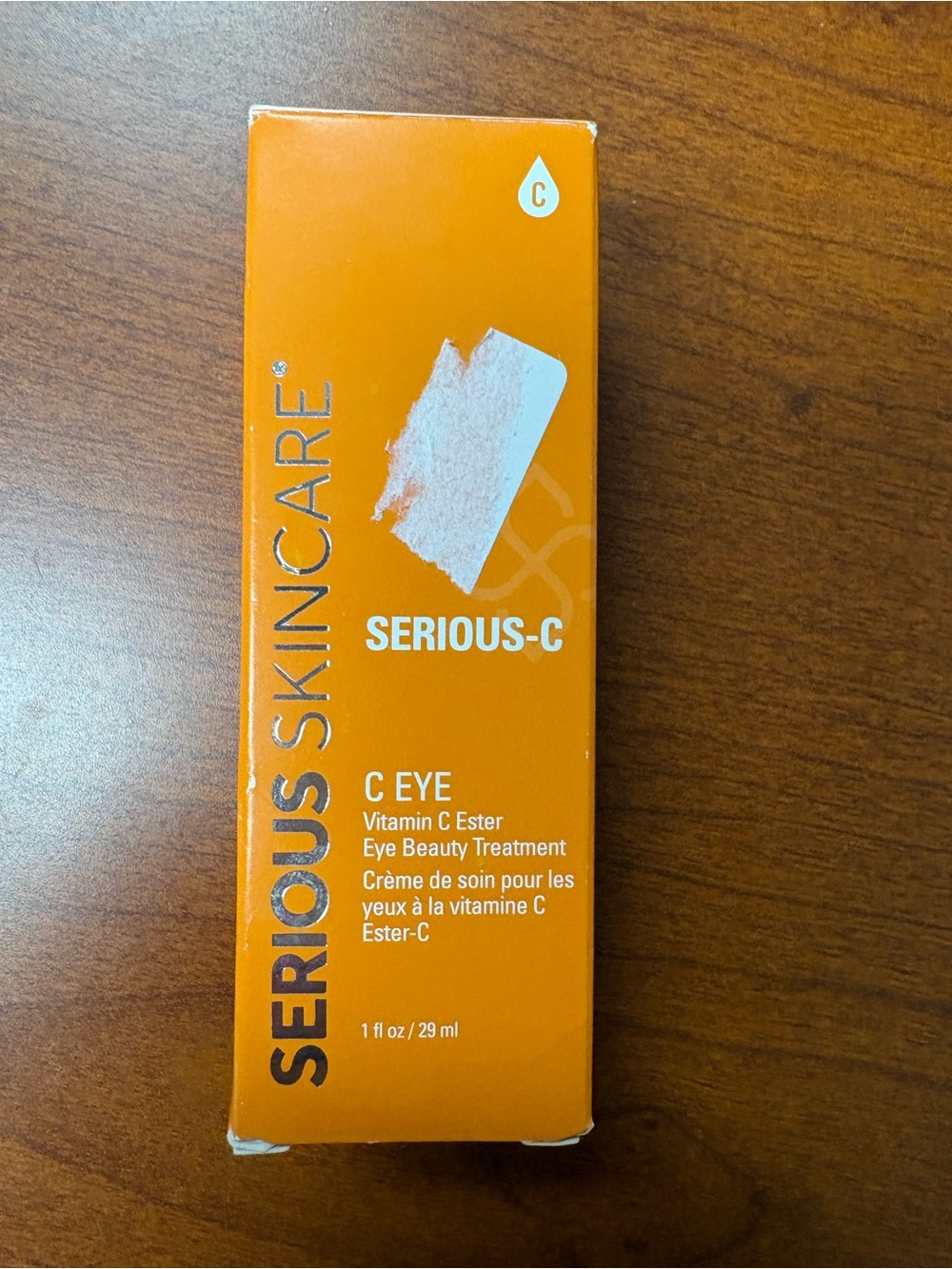 Serious Skincare Serious-C C Eye Vitamin C Eye Cream - Orange